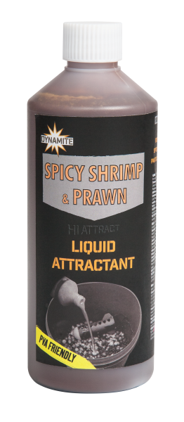 Spicy Shrimp & Prawn Liquid Attractant 500ml